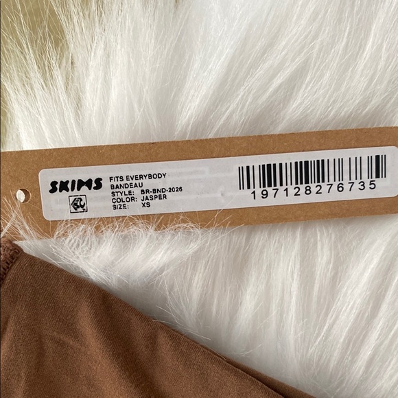 SKIMS NWT Fits everybody Bandeau size x small - Picture 7 of 7